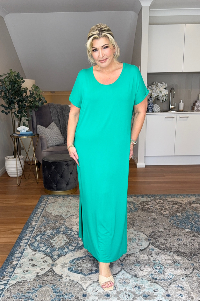 Elsie Dress - Emerald