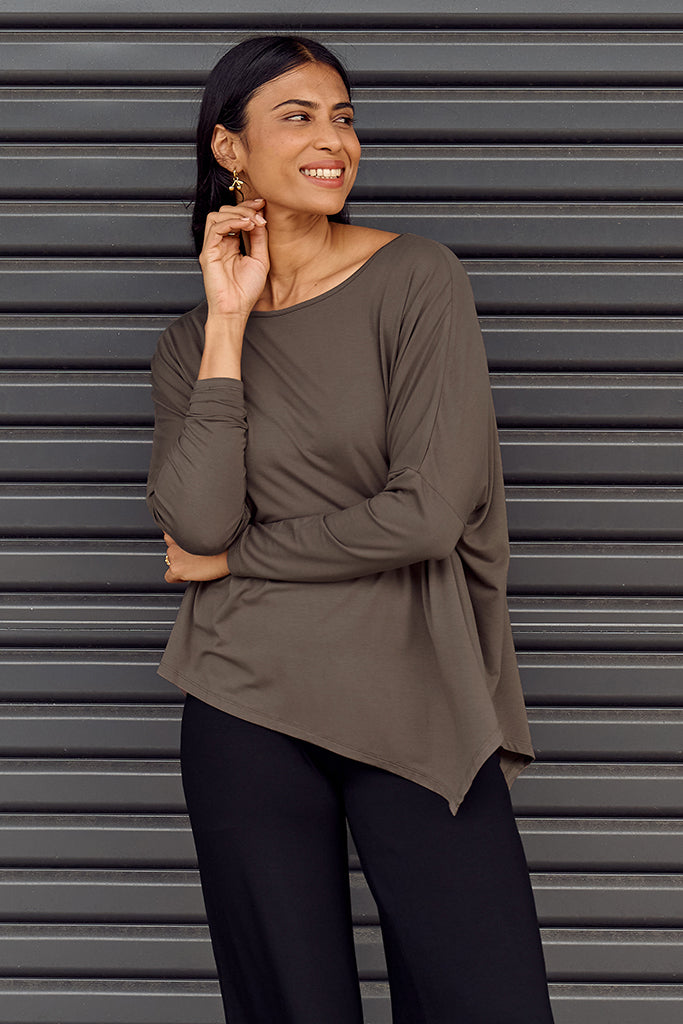 Relax Boatneck - Slate