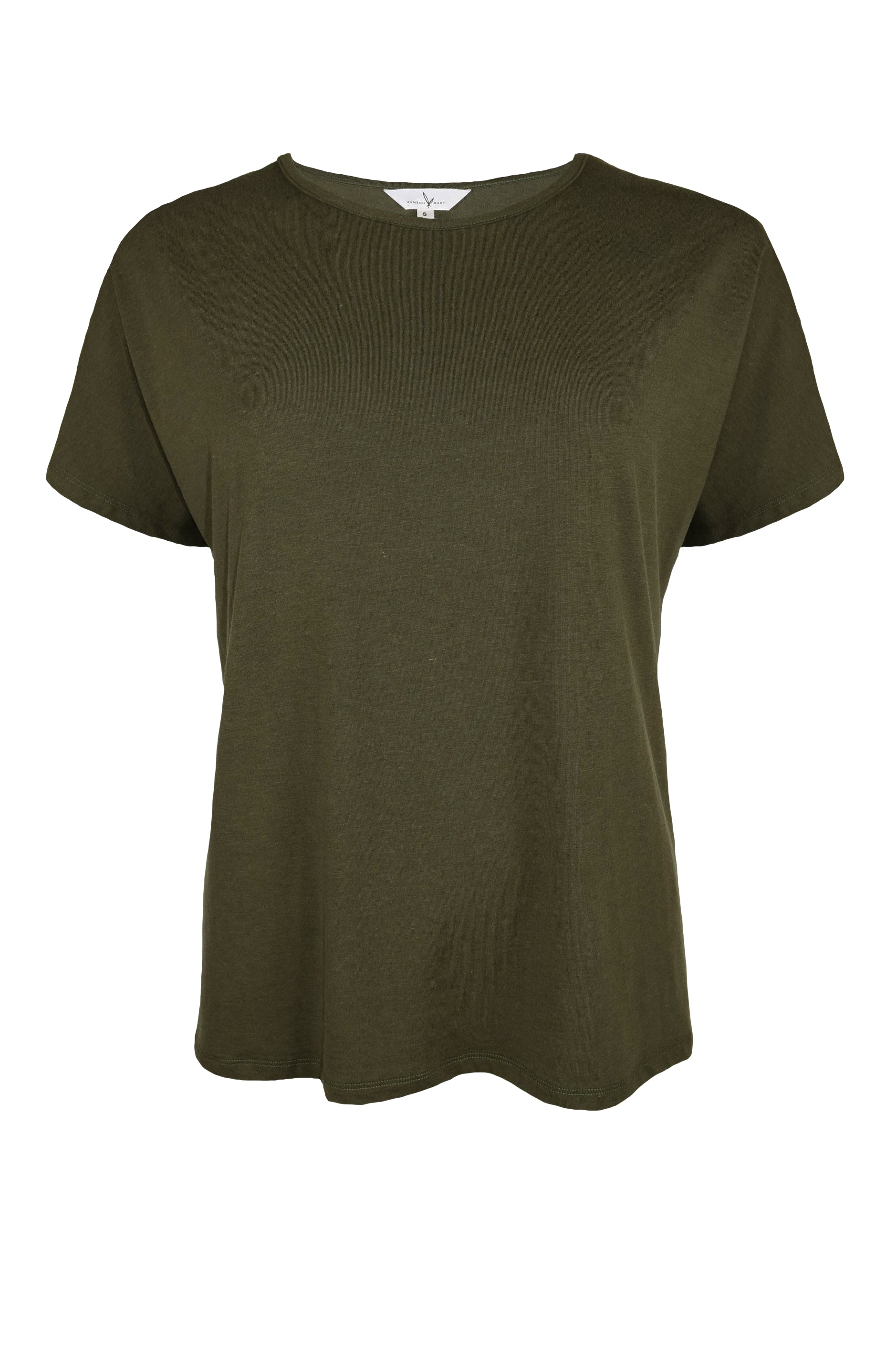 Bamboo Linen Pax Tee - Moss