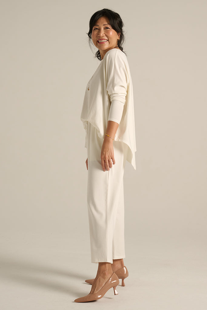 Brooklyn Travel Set in Petite - Soft White