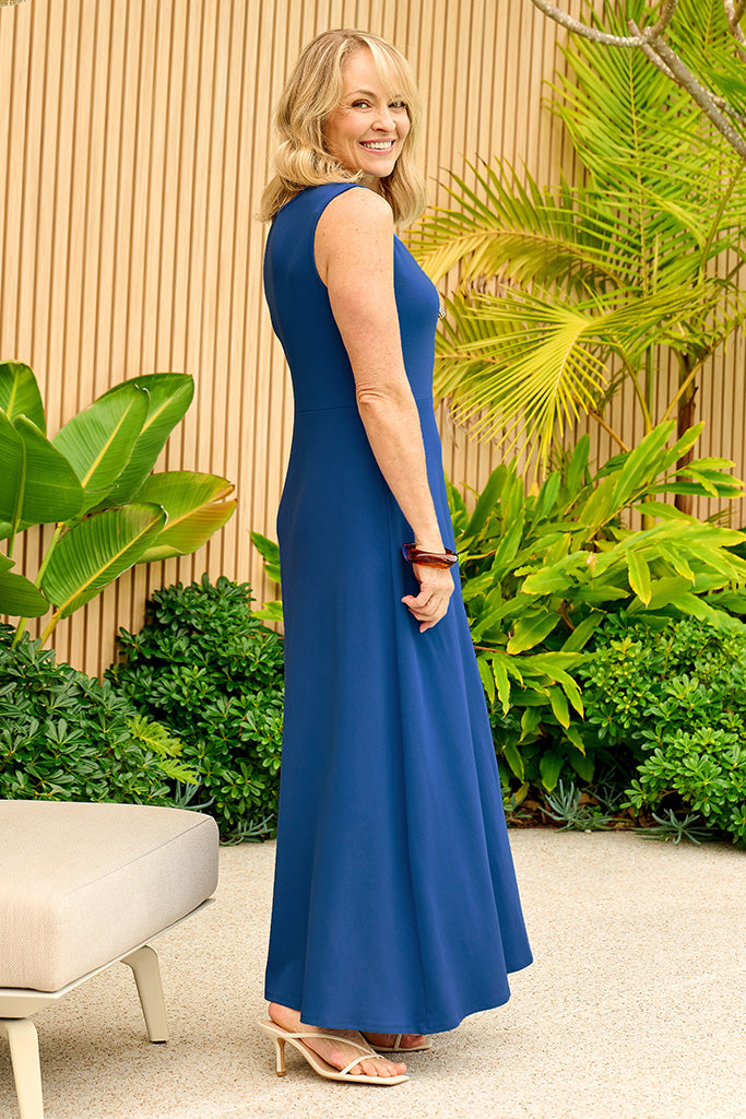Charlotte Dress - Cobalt