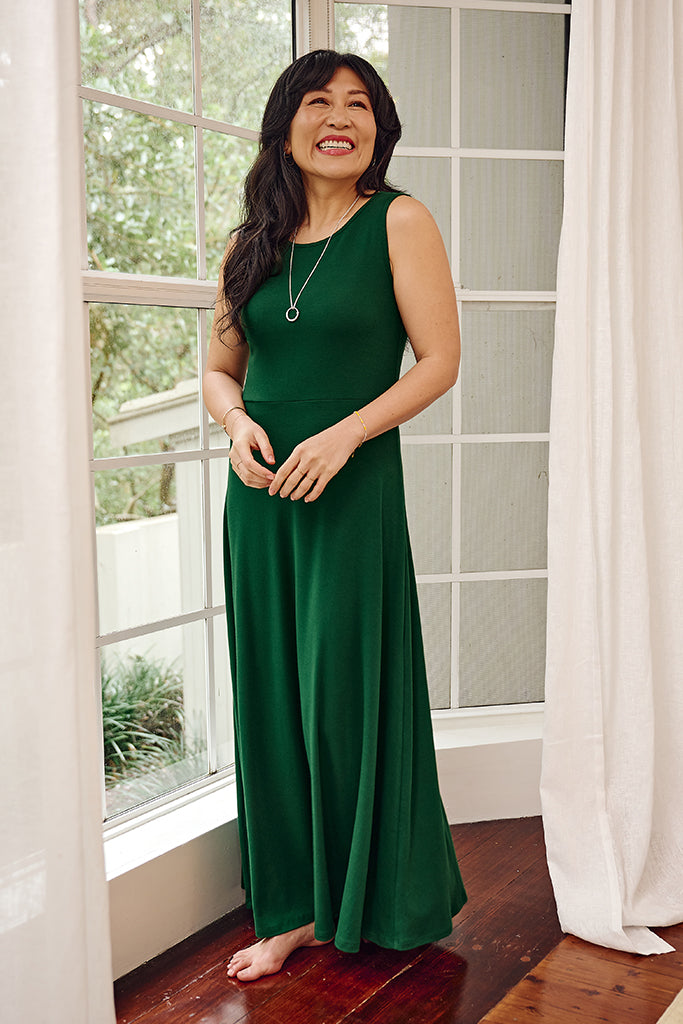 Charlotte Dress - Green