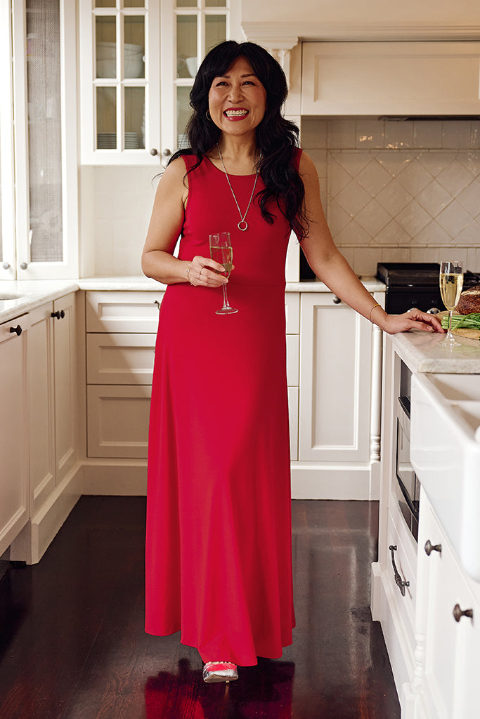 Charlotte Dress - Red