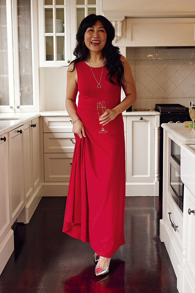 Charlotte Dress - Red