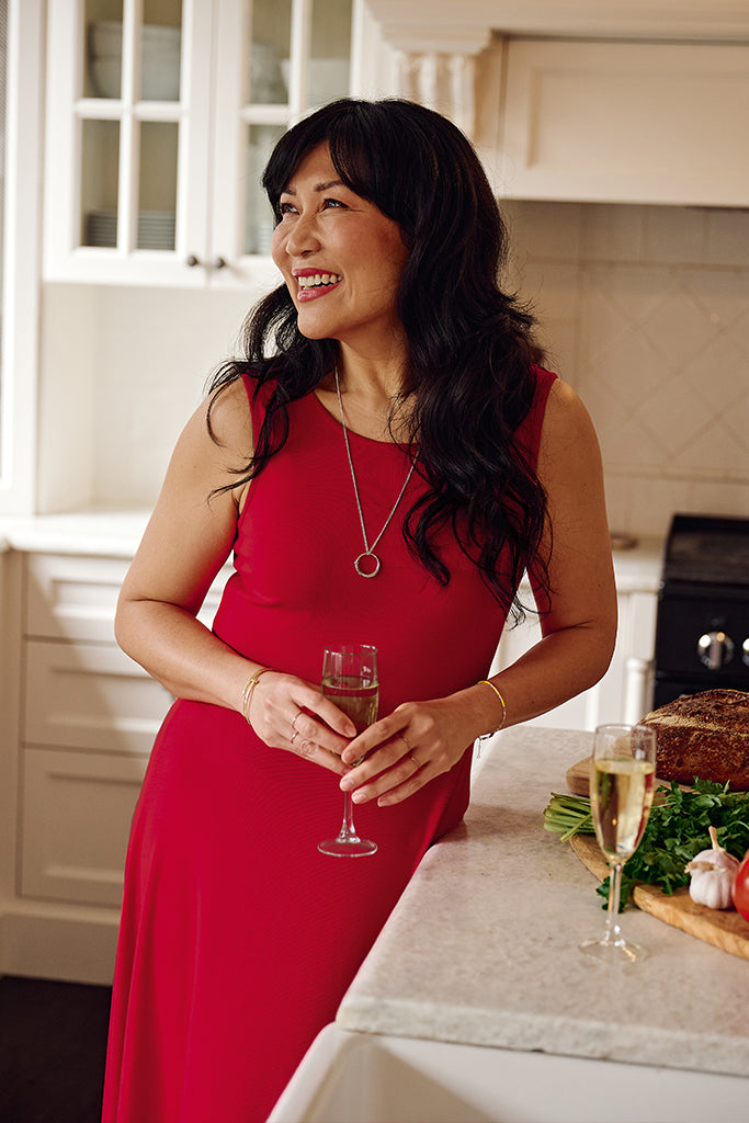 Charlotte Dress - Red