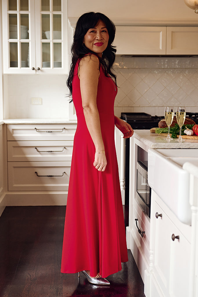 Charlotte Dress - Red