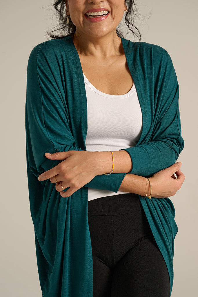 Cocoon Cardigan - Pine