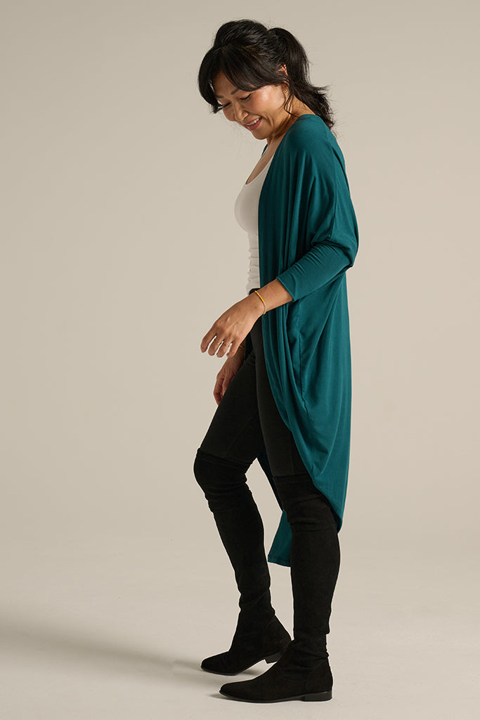 Cocoon Cardigan - Pine