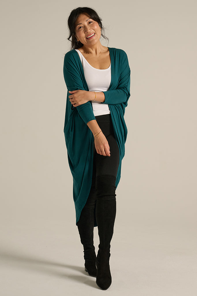 Cocoon Cardigan - Pine