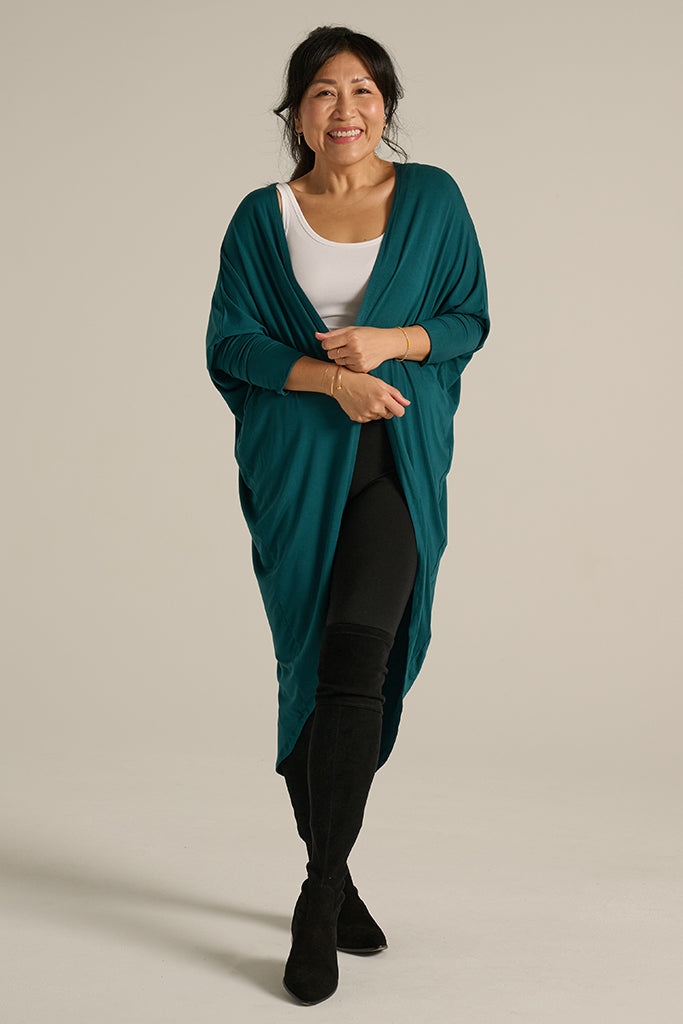 Cocoon Cardigan - Pine