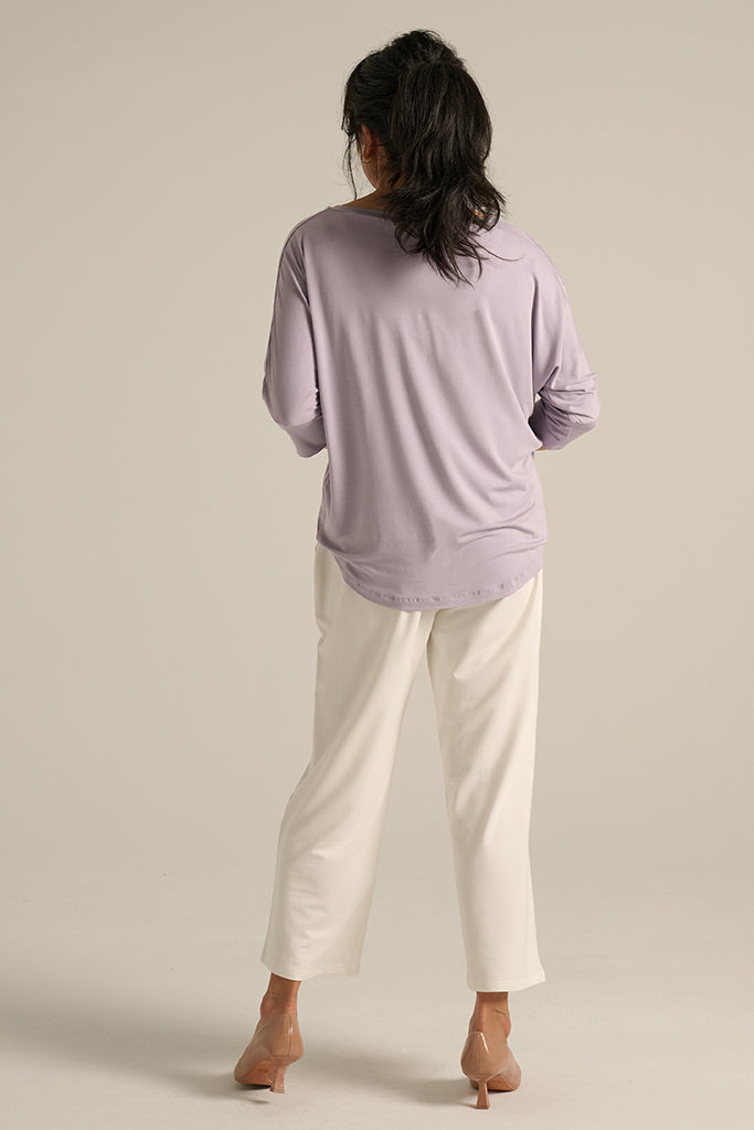 Dolman Sleeve Top - Lavender