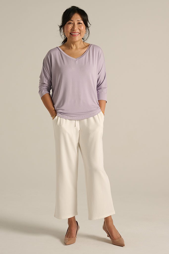 Dolman Sleeve Top - Lavender