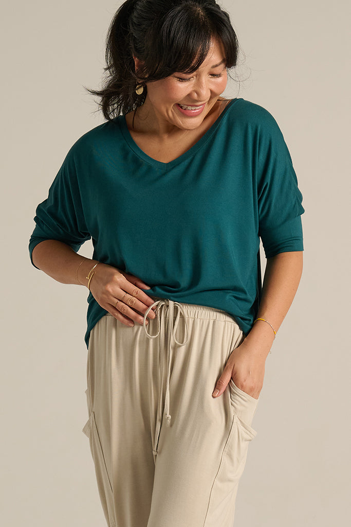 Dolman Sleeve Top - Pine