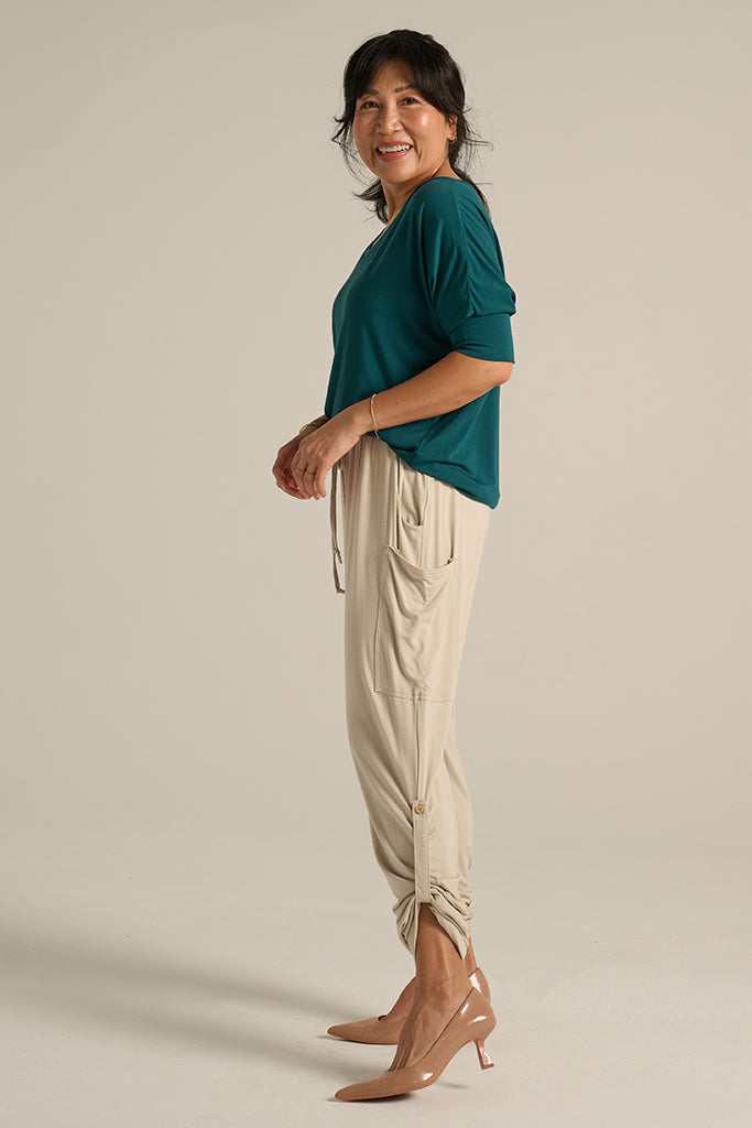 Dolman Sleeve Top - Pine