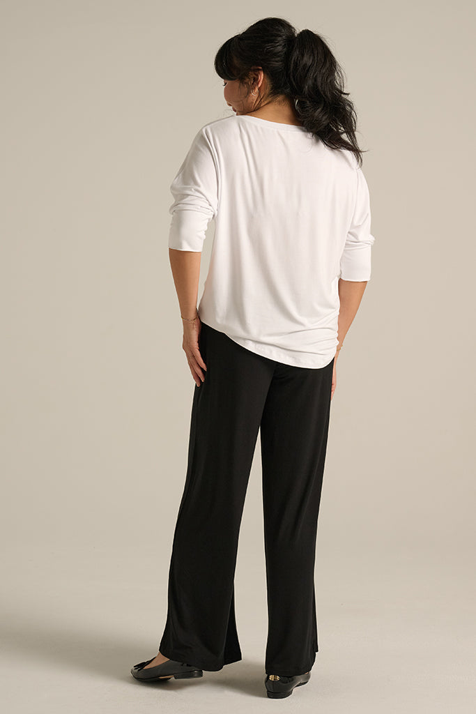 Dolman Sleeve Top - White