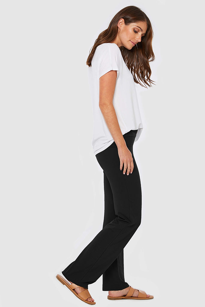 Essential Bamboo Pants - Vintage Black