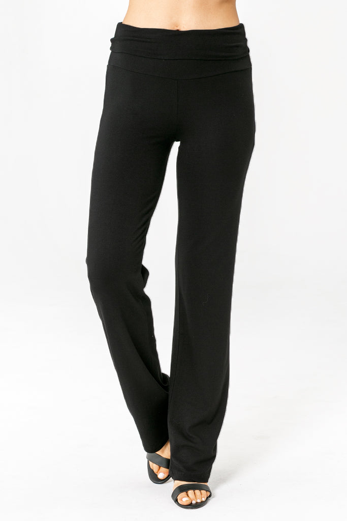 Essential Bamboo Pants - Vintage Black