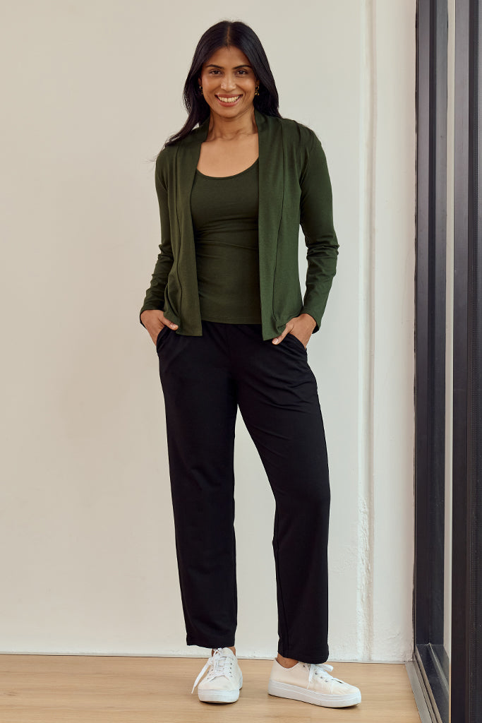 Everyday Cardi - Moss