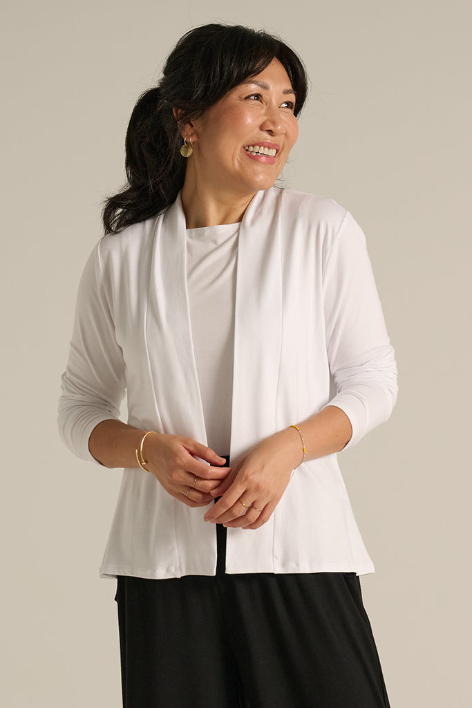 Everyday Cardi - White