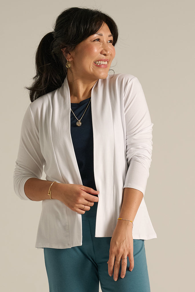 Everyday Cardi - White