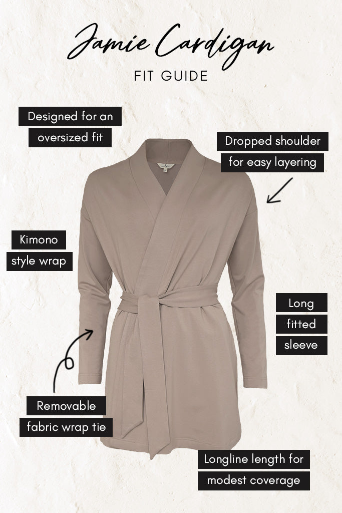 Jamie Cardigan - Taupe
