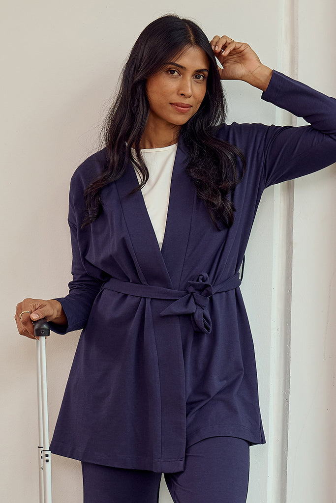 Jamie Cardigan - Indigo