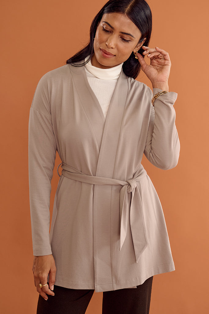 Jamie Cardigan - Taupe