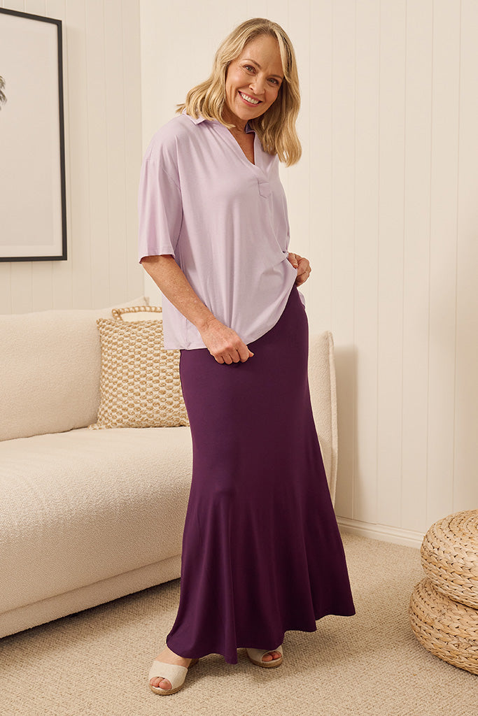 Seraphina Shirt - Pale Lilac