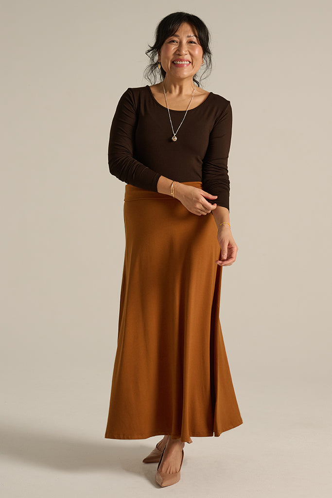 L/S Layering Top - Chocolate