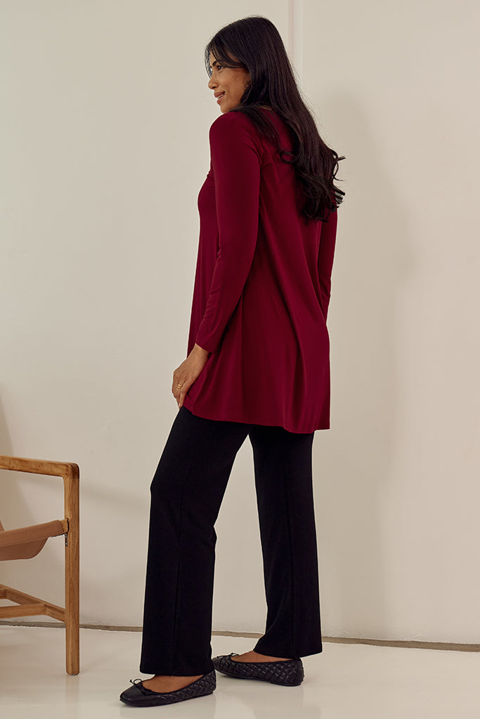 Leanne Tunic - Rich Red