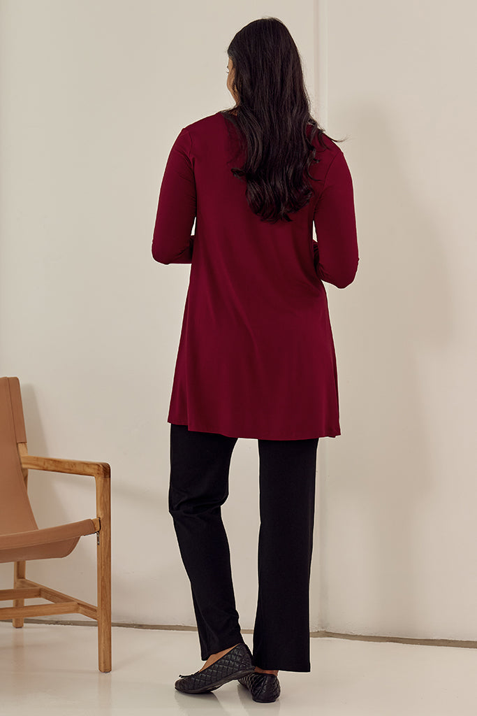 Leanne Tunic - Rich Red