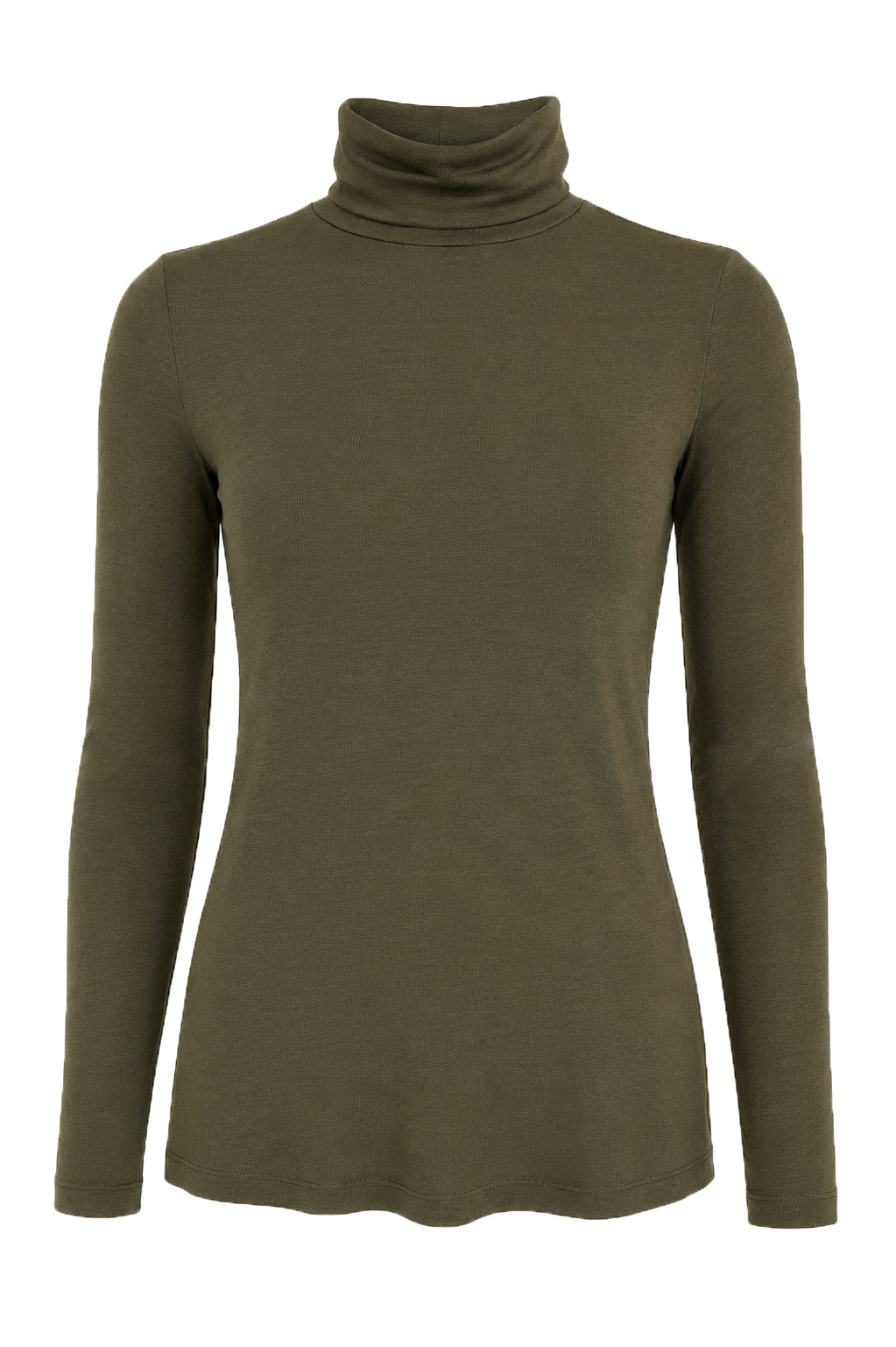 Maya Turtle Neck Knit - Khaki