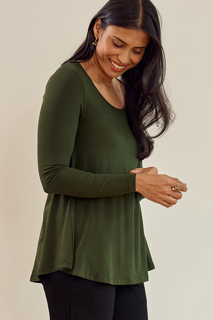 Paige Top - Moss