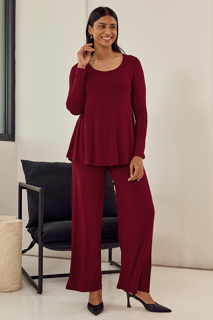 Paige Top - Rich Red