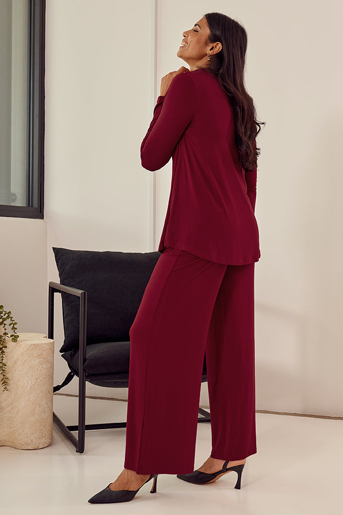 Paige Top - Rich Red