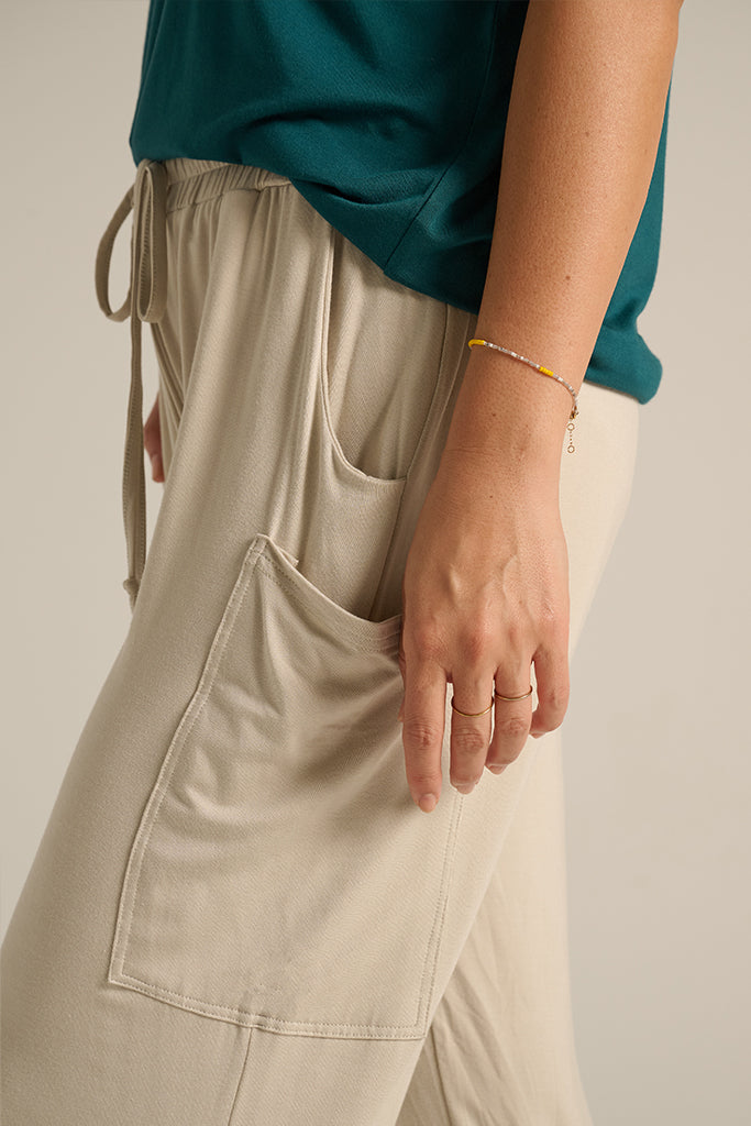 Pocket Pants - Bone