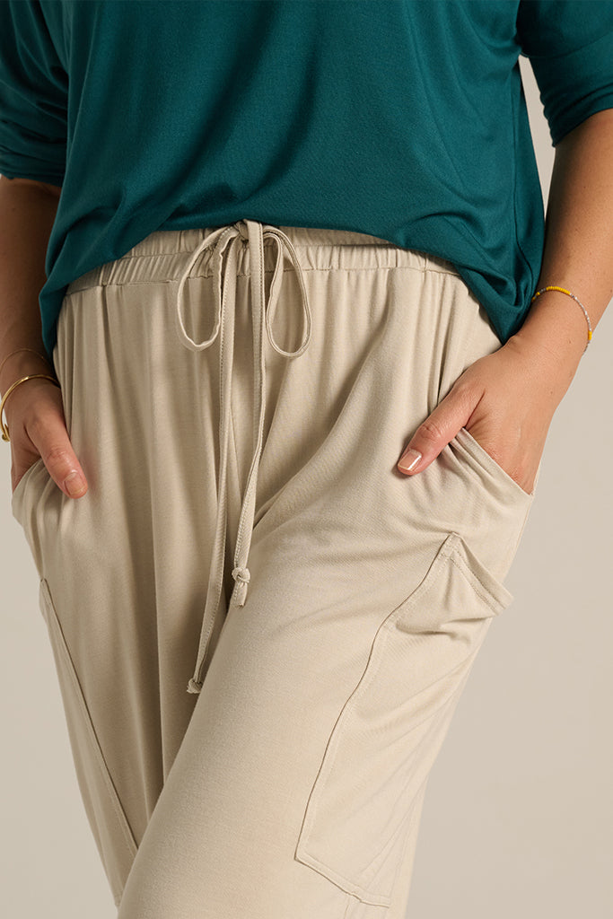 Pocket Pants - Bone