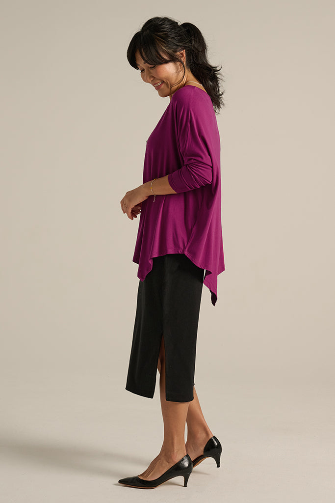 Relax Boatneck - Berry