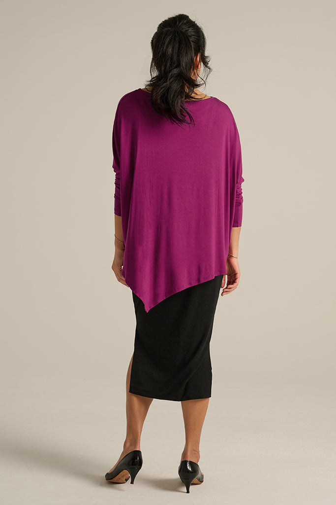 Relax Boatneck - Berry