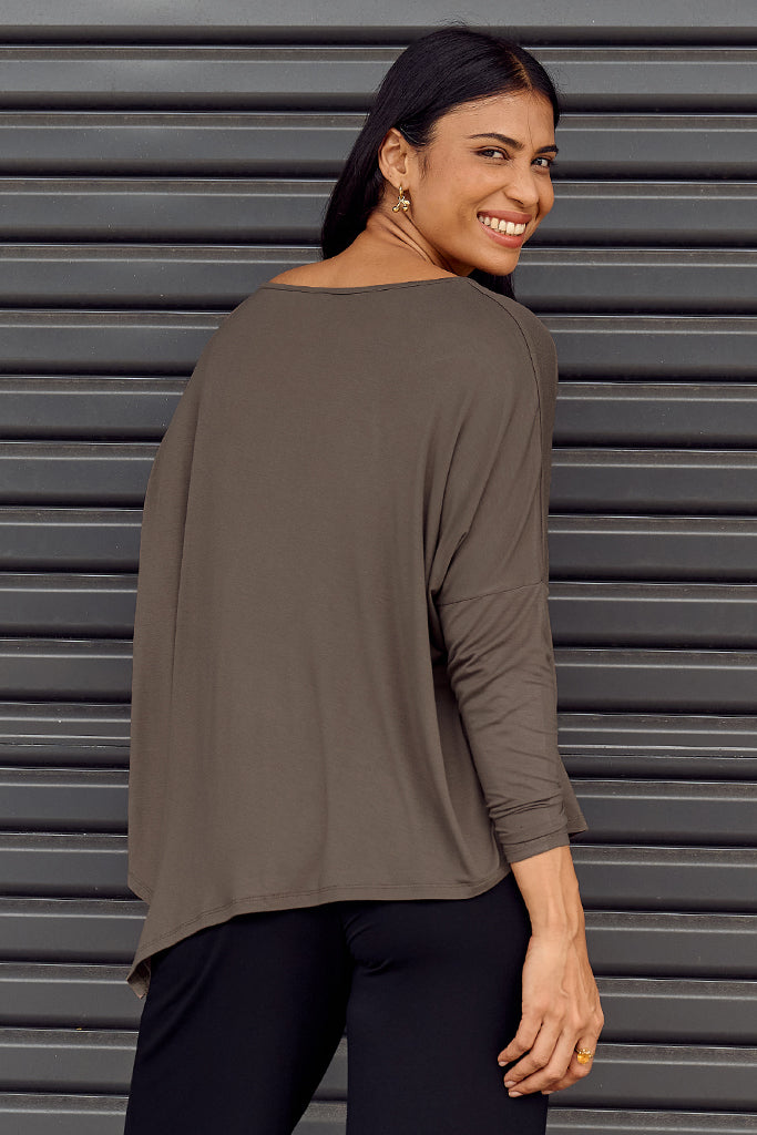 Relax Boatneck - Slate