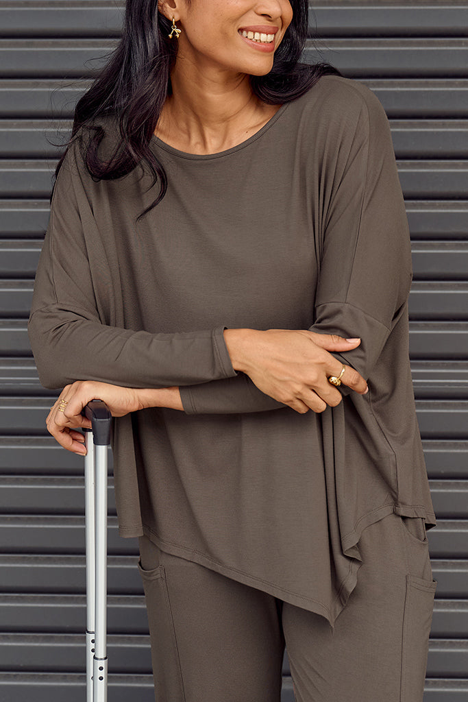 Relax Boatneck - Slate