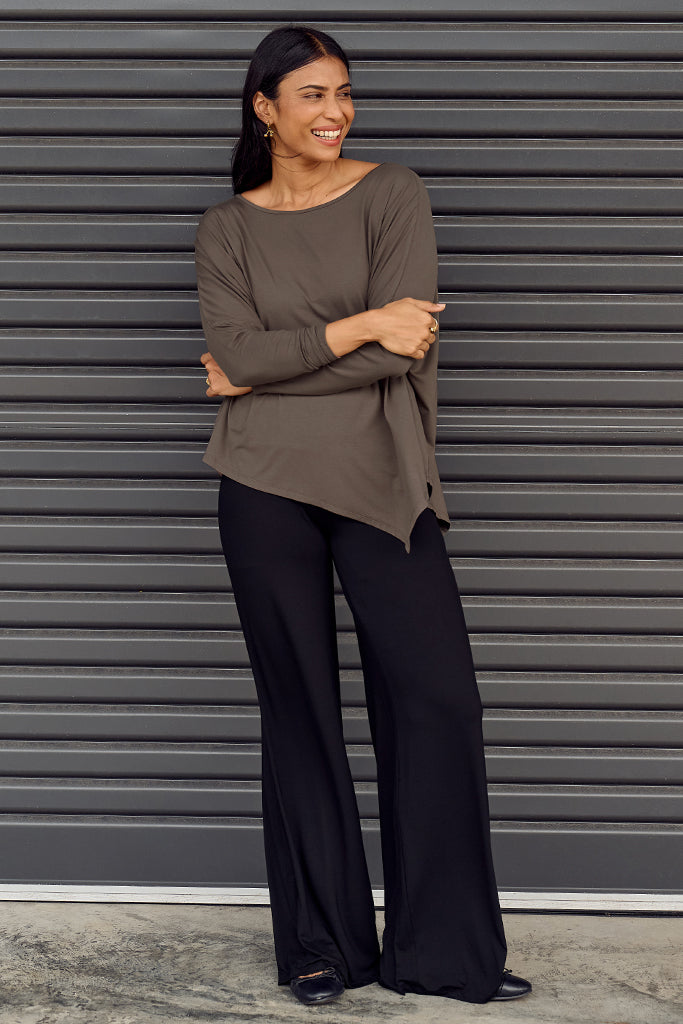 Relax Boatneck - Slate