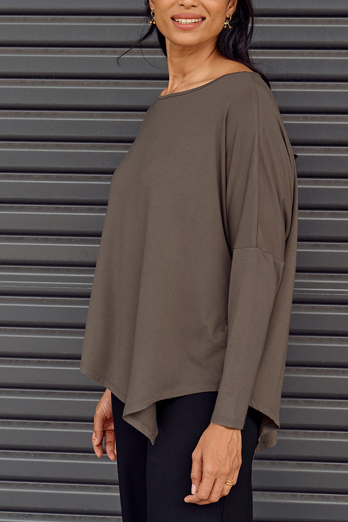 Relax Boatneck - Slate