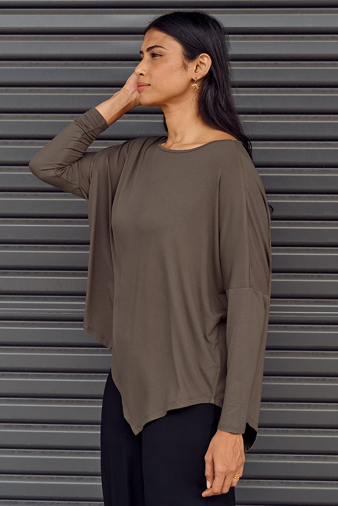 Relax Boatneck - Slate