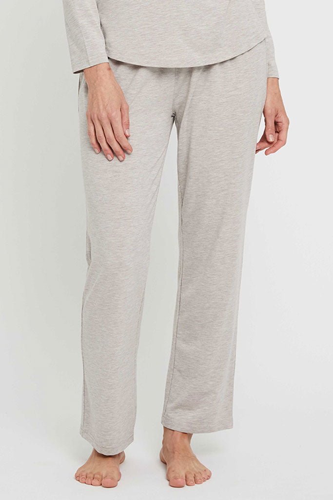 Henley PJ Set - Oatmeal