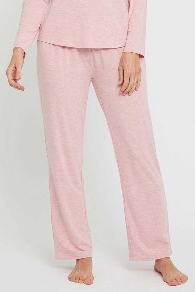 Cross Front PJ Set - Rose