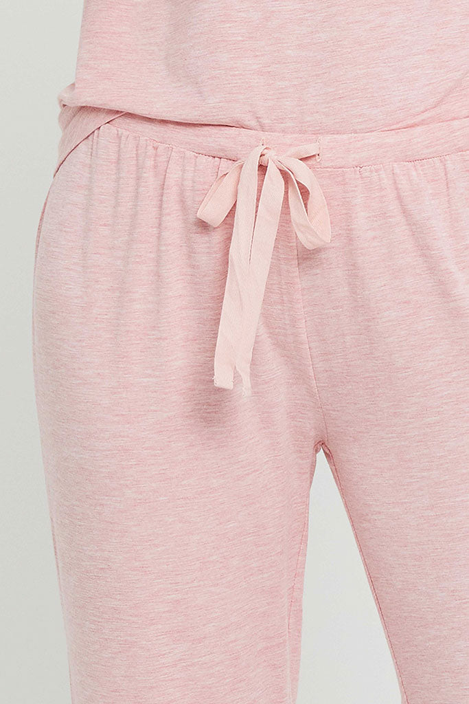 Henley PJ Set - Rose
