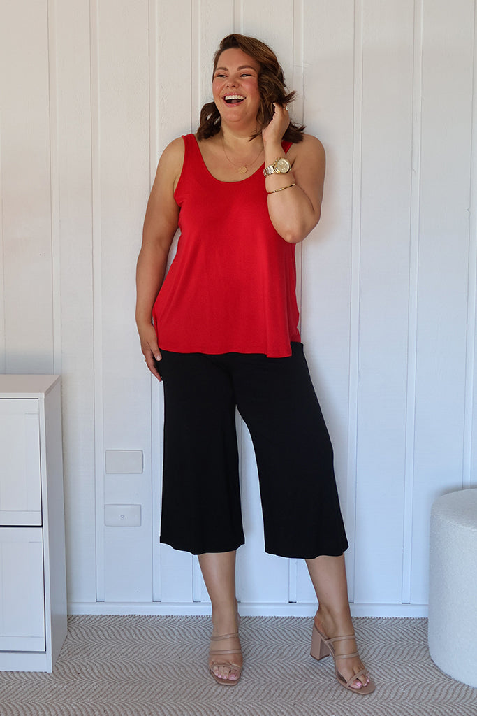 Bamboo Culottes - Black