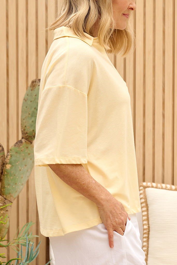 Seraphina Shirt - Lemon