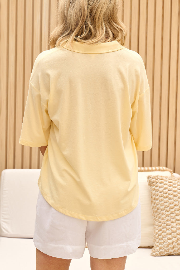 Seraphina Shirt - Lemon